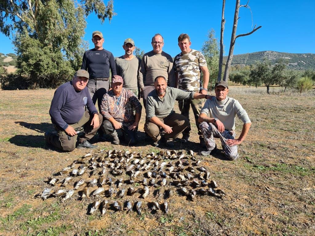 journée de chasse avec des chasseurs français