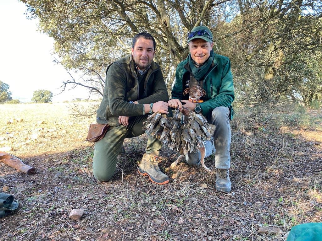 journée de chasse avec des chasseurs français